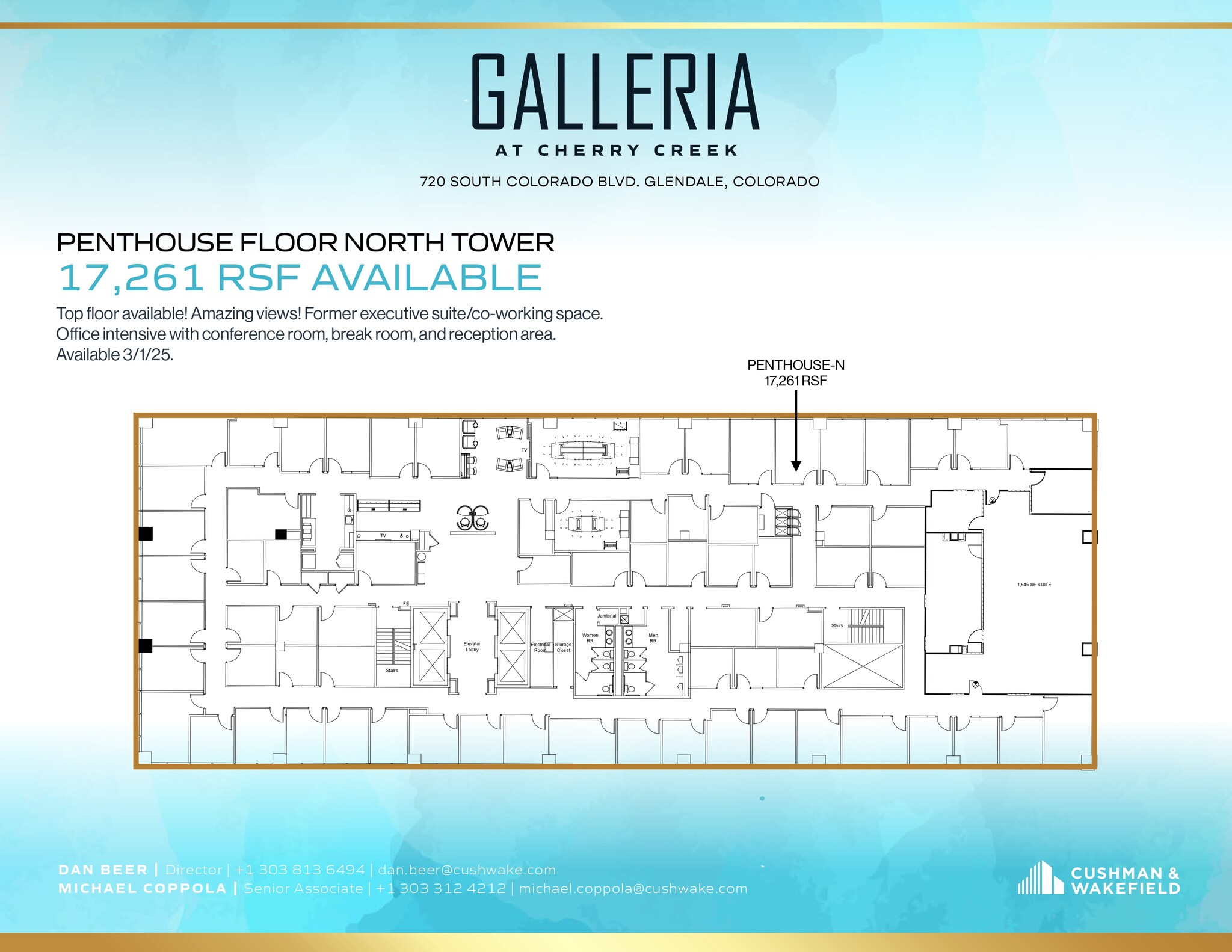 720 S Colorado Blvd, Denver, CO to rent Floor Plan- Image 1 of 1