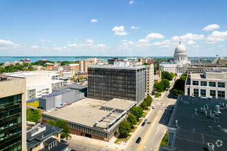 222 W Washington Ave, Madison, WI - aerial  map view