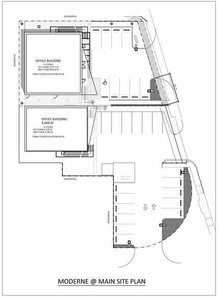 6815 N Main St, Houston, TX to rent - Site Plan - Image 3 of 10