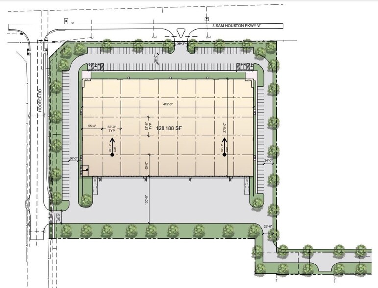 Beltway 8 & Hooper Rd, Pearland, TX for rent - Site Plan - Image 3 of 3