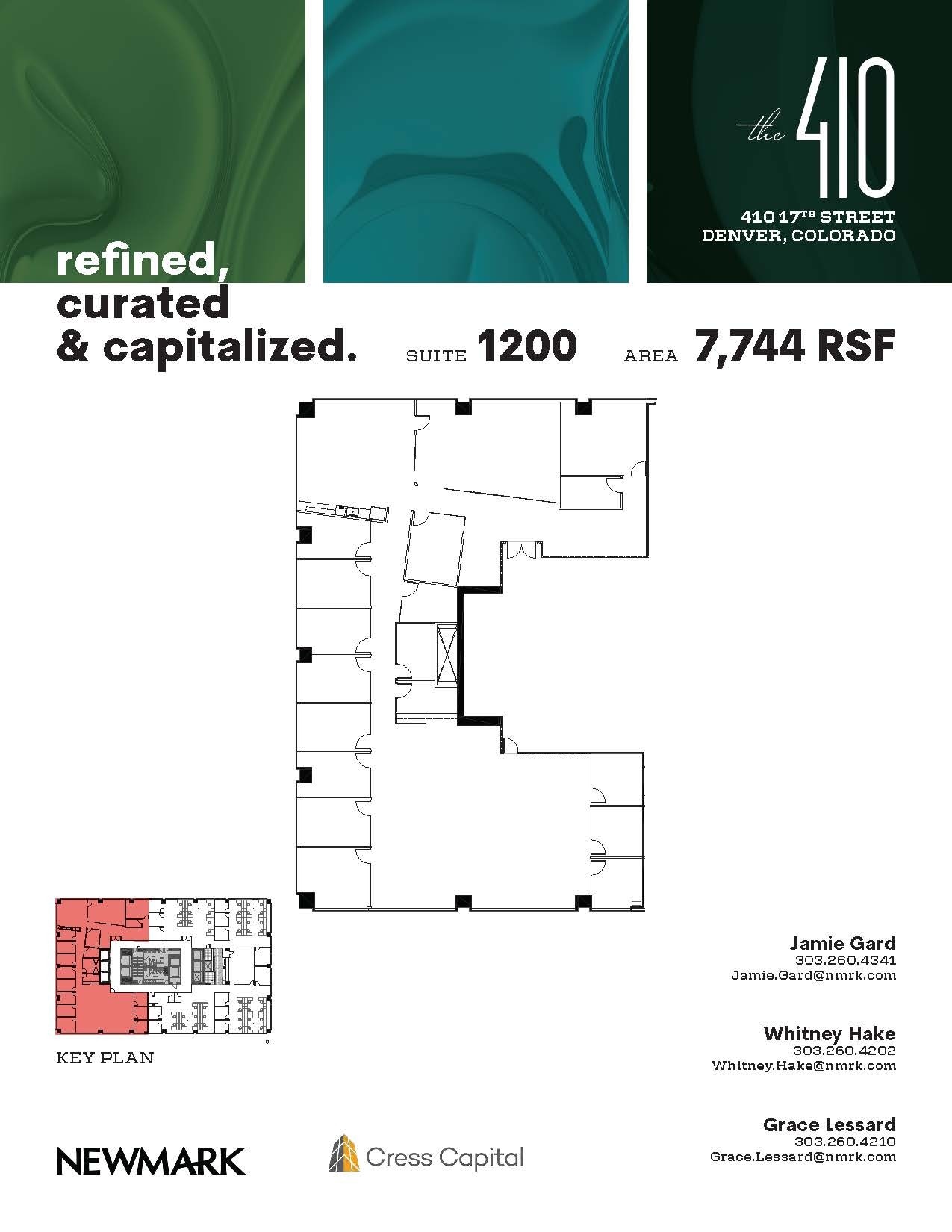 410 17th St, Denver, CO to rent Floor Plan- Image 1 of 1