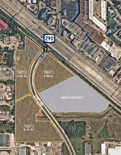 US 290 & Jones Road, Houston, TX for sale - Primary Photo - Image 1 of 1