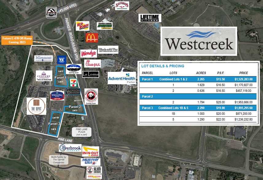 Westcreek - Parcel 1: Lots 1 & 2 portfolio of 2 properties for sale on LoopNet.co.uk - Building Photo - Image 1 of 2