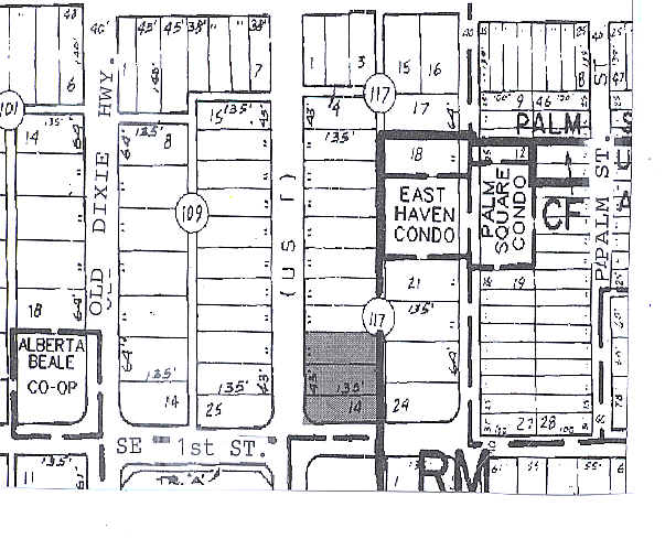 85 SE 6th Ave, Delray Beach, FL for rent - Plat Map - Image 2 of 8