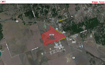 183, Briggs, TX for sale Aerial- Image 1 of 1