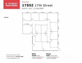 17852 E 17th St, Tustin, CA for rent Floor Plan- Image 1 of 1