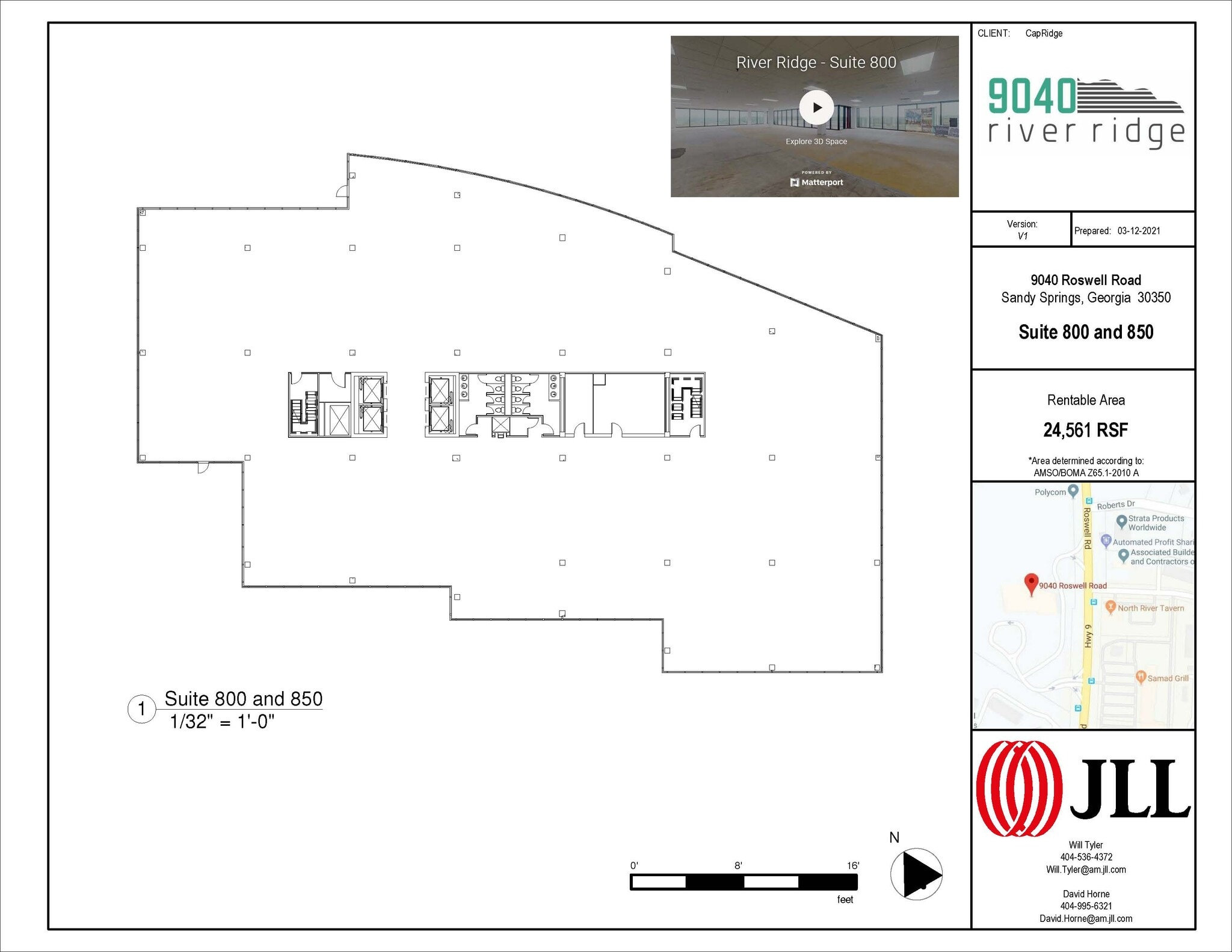 9040 Roswell Rd, Atlanta, GA to rent Floor Plan- Image 1 of 3