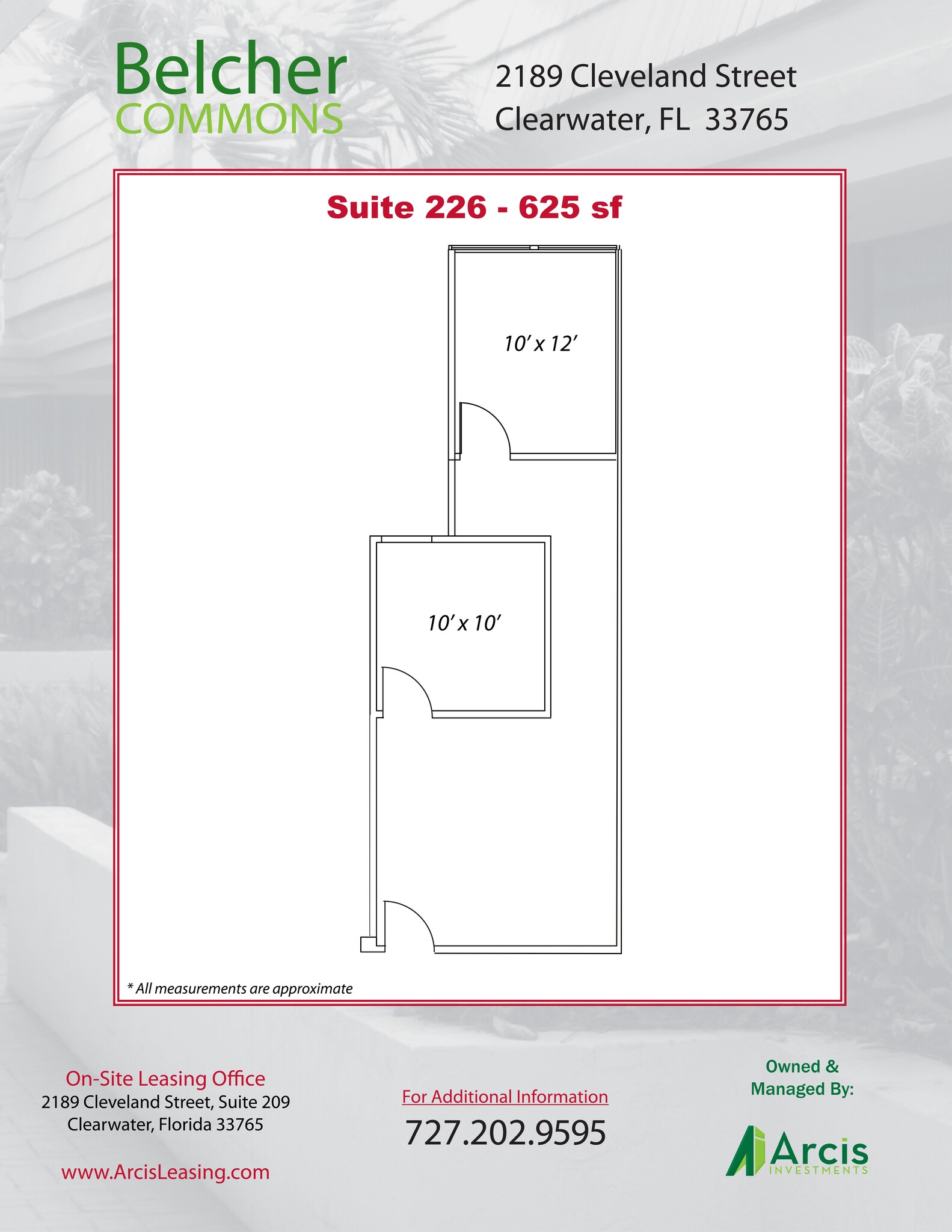 50 S Belcher Rd, Clearwater, FL for rent Site Plan- Image 1 of 1