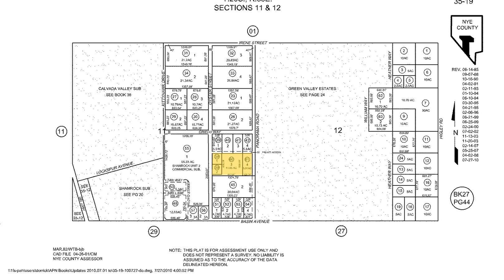 Plat Map