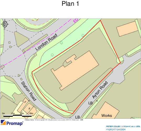 Ayton Rd, Wymondham to rent - Site Plan - Image 3 of 3