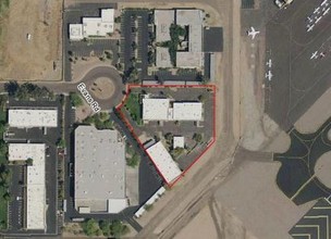 7339-7345 E Evans Rd, Scottsdale, AZ - aerial  map view