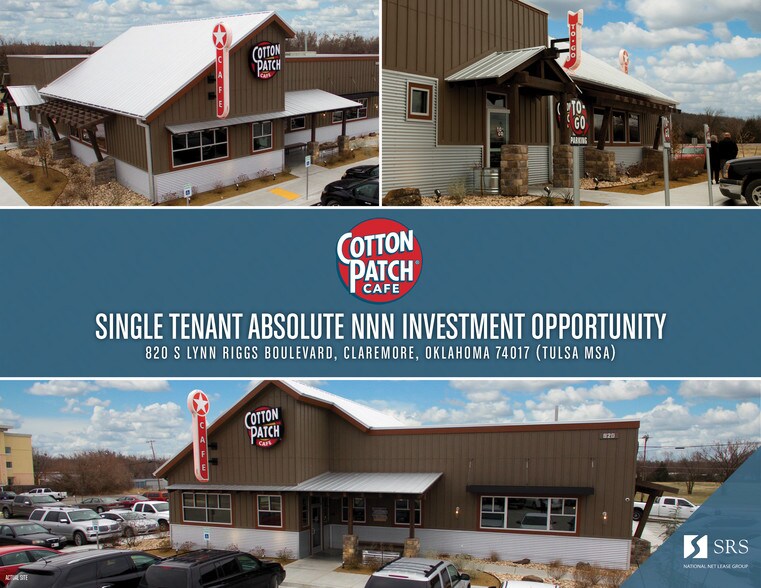 820 S Lynn Riggs Blvd, Claremore, OK for sale - Building Photo - Image 1 of 1