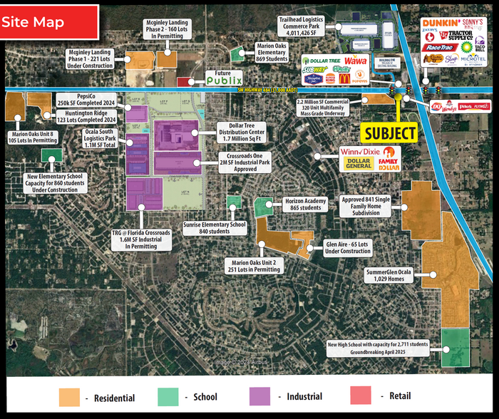 SWQ of I-75 & SW Highway 484, Ocala, FL for rent - Building Photo - Image 1 of 3