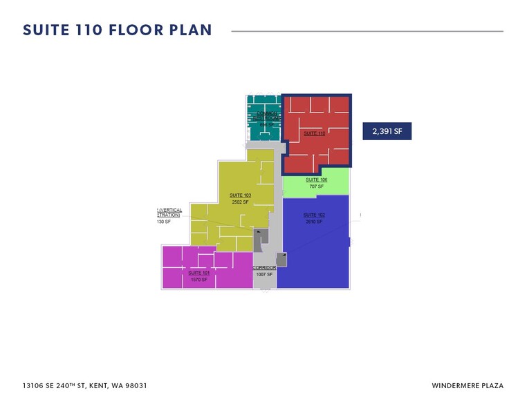 13106 SE 240th St, Kent, WA for rent - Floor Plan - Image 2 of 14