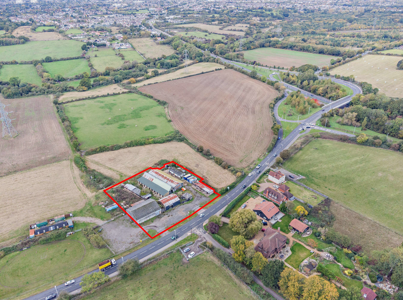 Hall Ln, Upminster for sale - Aerial - Image 2 of 4