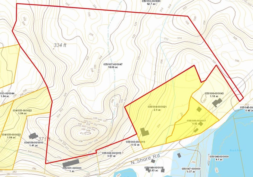 47 N Shore Rd, Voluntown, CT for sale - Site Plan - Image 1 of 1