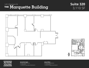 140 S Dearborn St, Chicago, IL to rent Floor Plan- Image 2 of 2