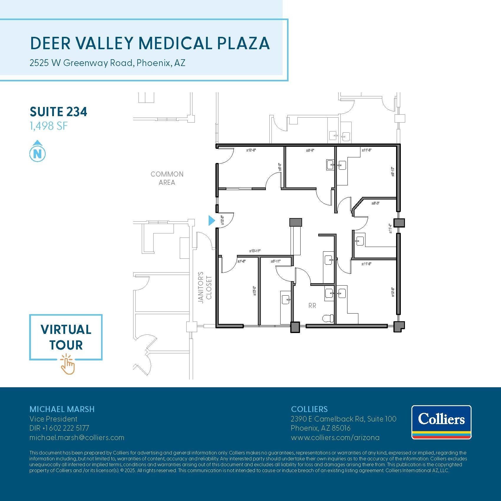 2525 W Greenway Rd, Phoenix, AZ to rent Floor Plan- Image 1 of 1
