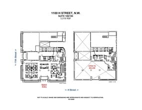 1100 H St NW, Washington, DC to rent Floor Plan- Image 1 of 1