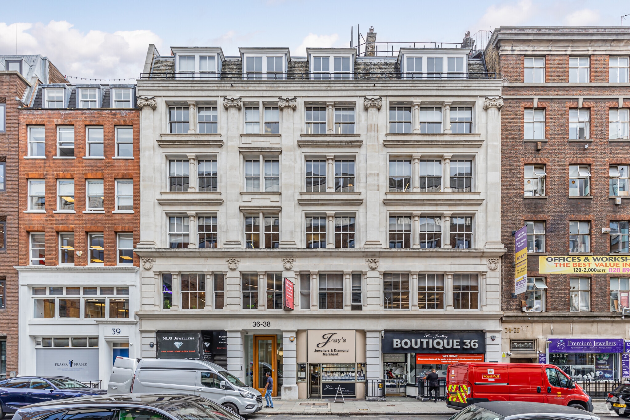 36-38 Hatton Garden, London to rent Building Photo- Image 1 of 9