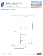 2661-2669 Ludelle St, Fort Worth, TX for rent Floor Plan- Image 2 of 2