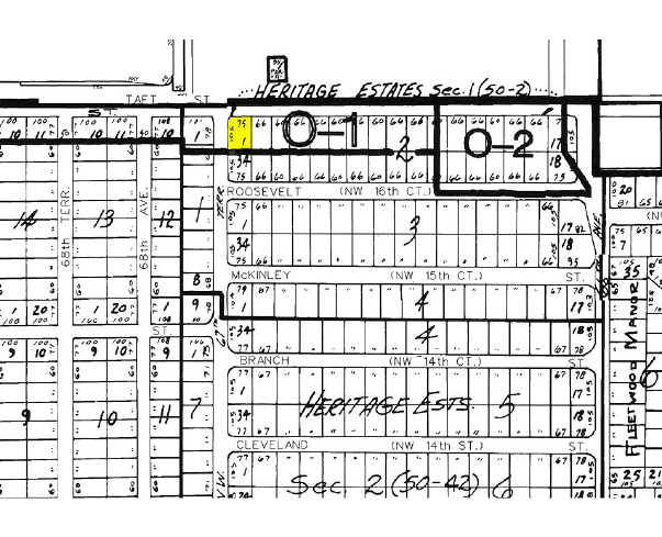 6780 Taft St, Hollywood, FL for sale - Plat Map - Image 3 of 56