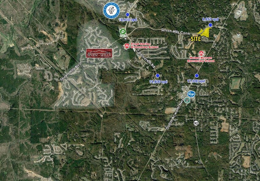 0 Seven Hills Connector, Dallas, GA for sale - Building Photo - Image 2 of 3