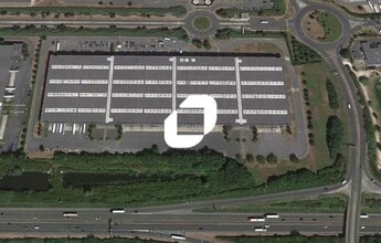 Lieusaint - Aerial map view