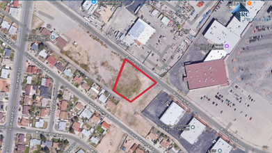 8300 Burnham Road, El Paso, TX - aerial  map view