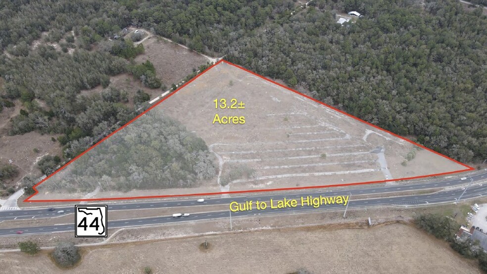 3949 W Gulf To Lake Hwy, Lecanto, FL for sale - Aerial - Image 1 of 1