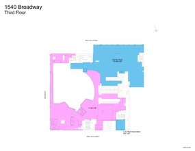 1540 Broadway, New York, NY to rent Site Plan- Image 1 of 2