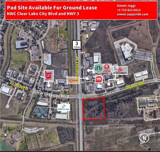 More details for Clear lake City Blvd, Houston, TX - Land for Rent