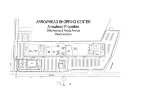 9750 W Peoria Ave, Peoria, AZ for rent Site Plan- Image 1 of 1