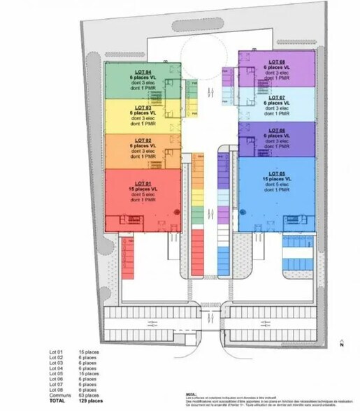 Light Industrial in Heyrieux to rent - Site Plan - Image 3 of 6