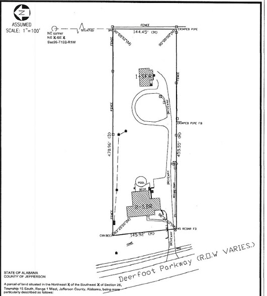 6721 Deerfoot Parkway, Pinson, AL for sale - Plat Map - Image 3 of 6