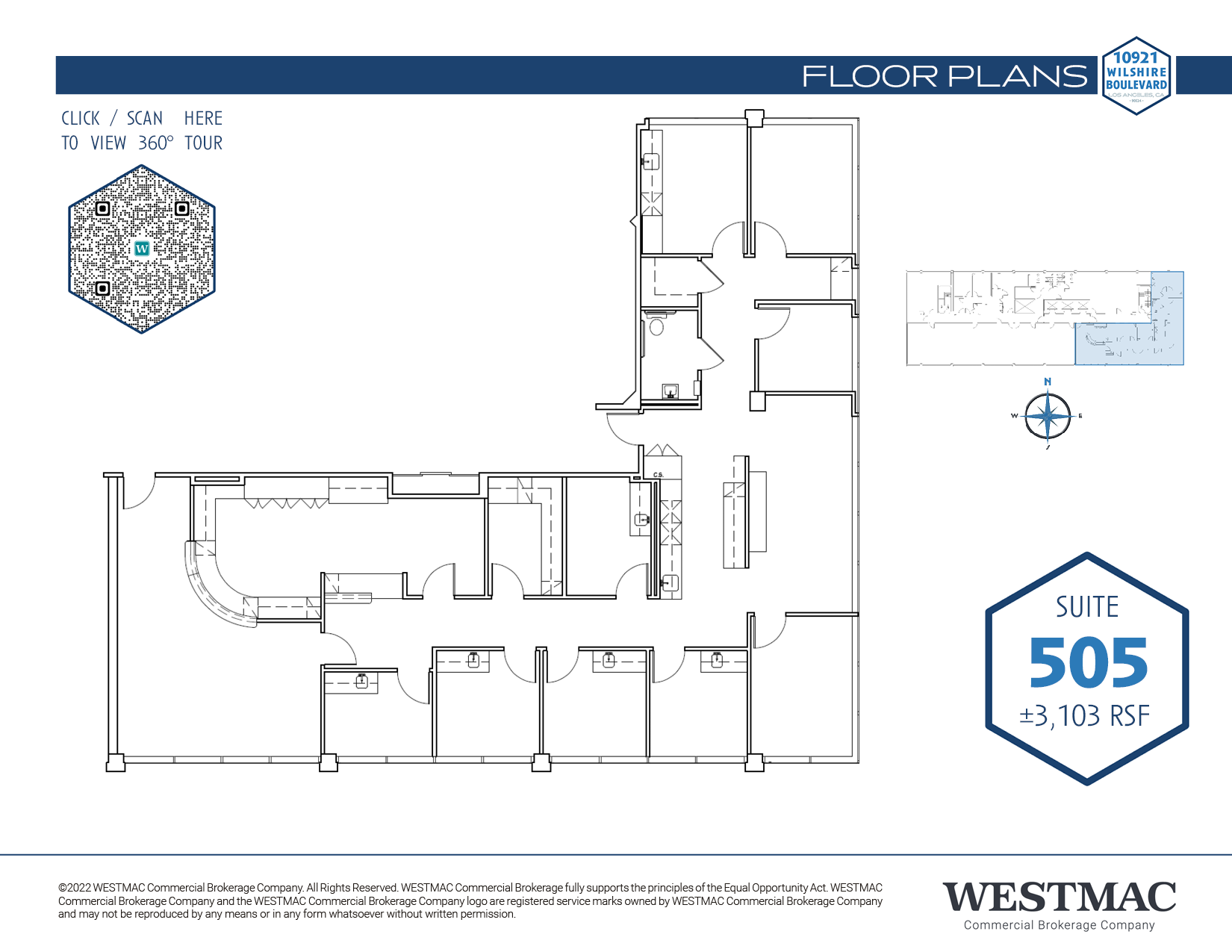 10921 Wilshire Blvd, Los Angeles, CA for rent Floor Plan- Image 1 of 1