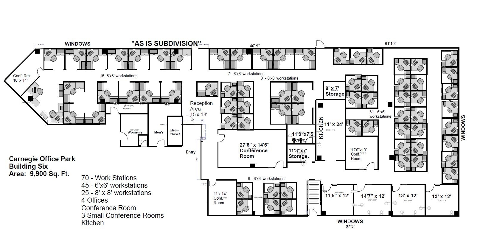 600 N Bell Ave, Carnegie, PA to rent Floor Plan- Image 1 of 18