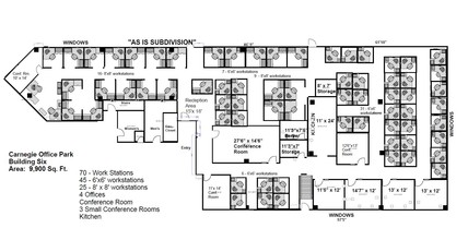 600 N Bell Ave, Carnegie, PA for rent Floor Plan- Image 1 of 17