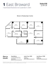 1 E Broward Blvd, Fort Lauderdale, FL to rent Floor Plan- Image 1 of 1