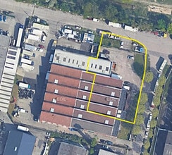 Villeneuve-la-Garenne, HDS - Aerial  map view