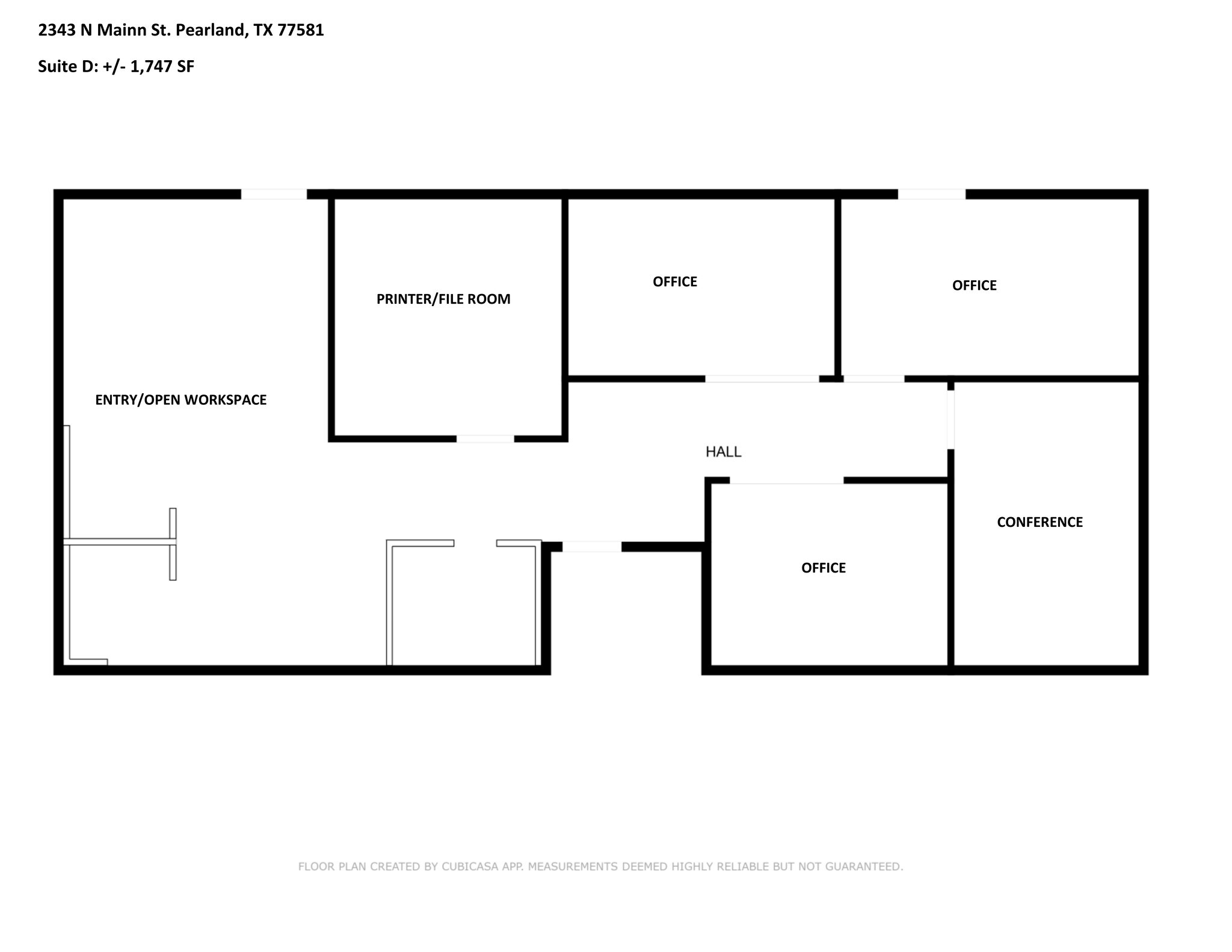 2343 N Main St, Pearland, TX to rent Site Plan- Image 1 of 11