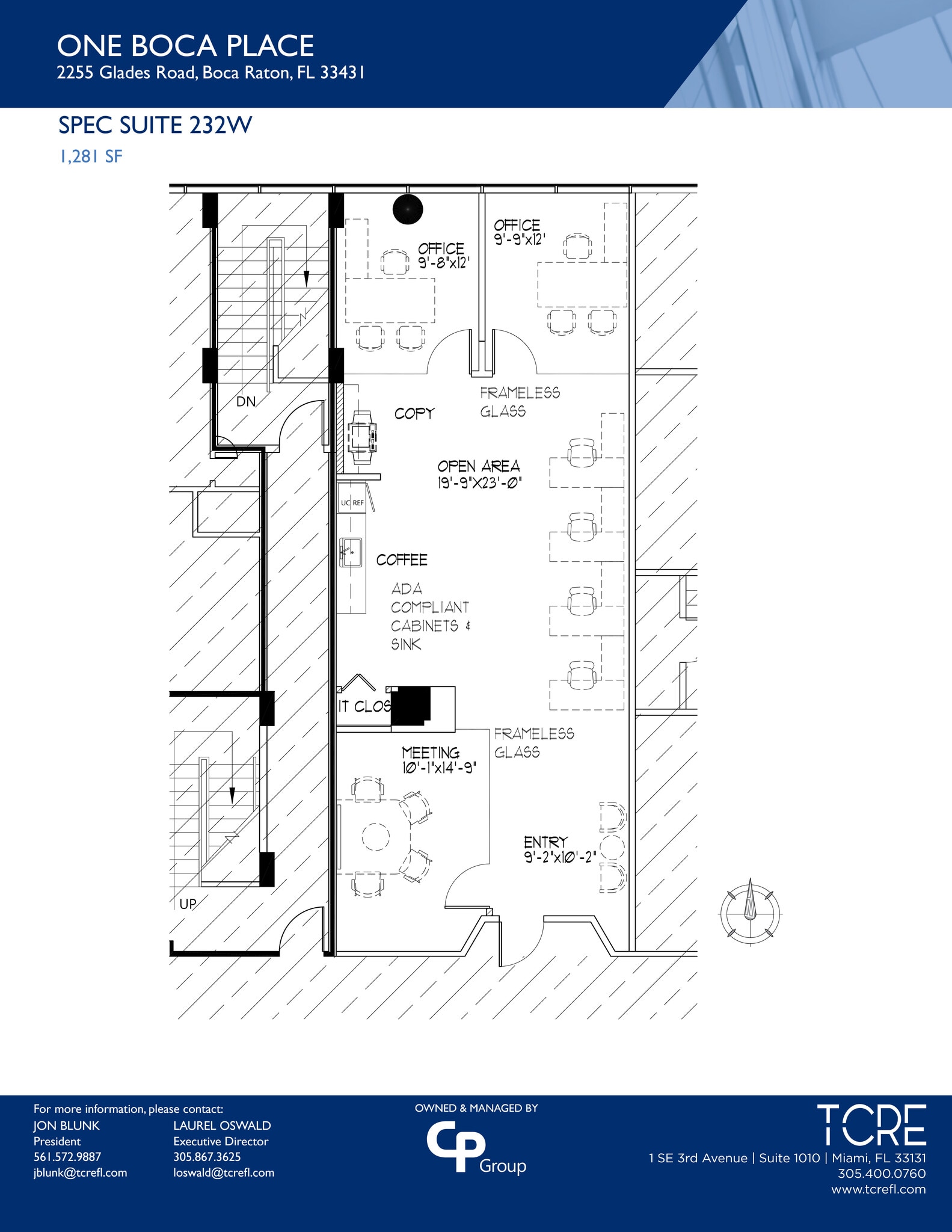 2255 Glades Rd, Boca Raton, FL to rent Site Plan- Image 1 of 1