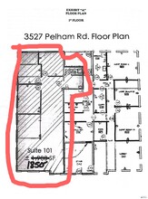 3527 Pelham Rd, Greenville, SC for rent Site Plan- Image 1 of 19