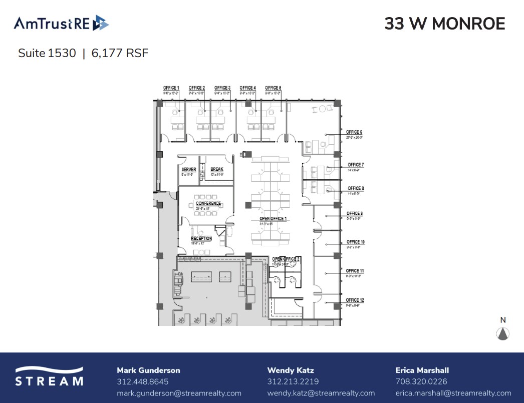 33 W Monroe St, Chicago, IL to rent Floor Plan- Image 1 of 1