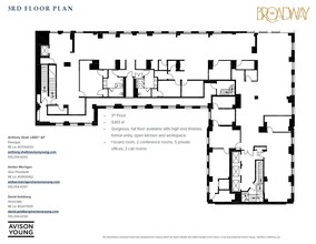 1212 Broadway, Oakland, CA for rent Floor Plan- Image 1 of 2