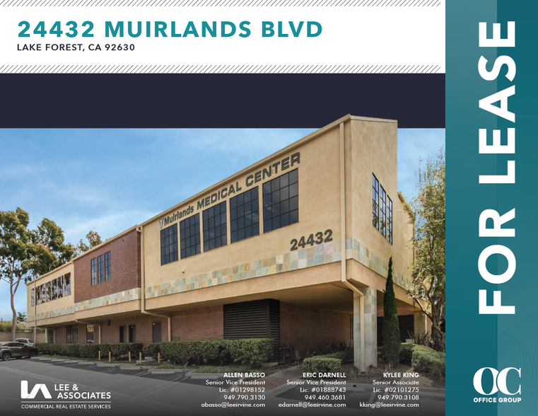 24432 Muirlands Blvd, Lake Forest, CA for rent - Building Photo - Image 1 of 7