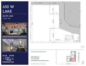 650 W Lake St, Chicago, IL to rent Floor Plan- Image 1 of 5
