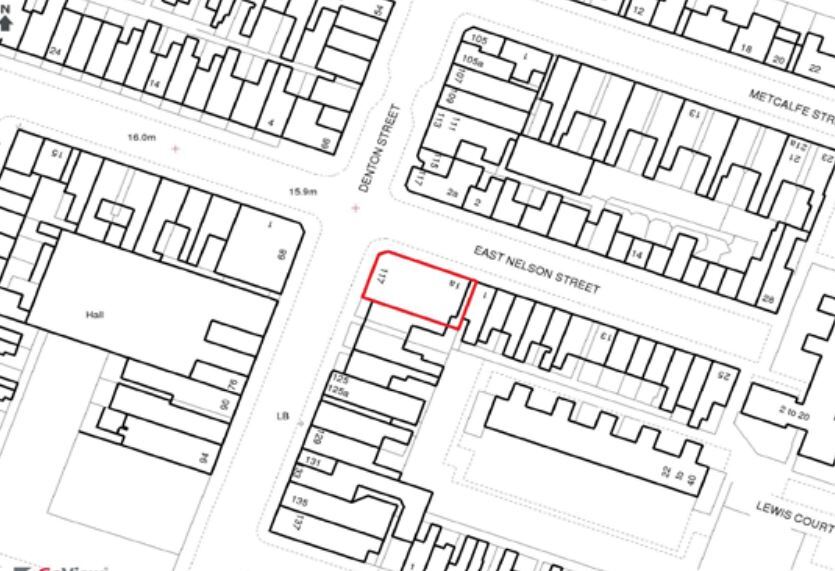 117a Denton St, Carlisle for rent - Site Plan - Image 2 of 2