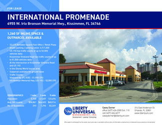 More details for 4955 W Irlo Bronson Memorial Hwy, Kissimmee, FL - Retail for Rent