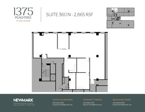 1375 Peachtree St NE, Atlanta, GA to rent Floor Plan- Image 1 of 1